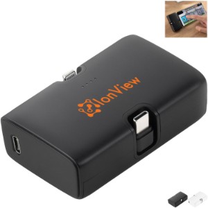 Switch Power Bank with Retractable Ports and Stand, 4500mAh - TX6213