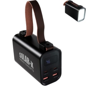 Venture 130W Tablet/Laptop Charging Power Bank with Dual Type-C and USB Ports, 27000mAh - TX6228