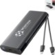 Voyage Laptop Charging Power Bank with Built-In Cables, 25000mAh