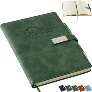 Thesis Hard Cover Journal w/ Magnetic Closure & Pen, 8-1/2" x 5-3/4" - AR1508