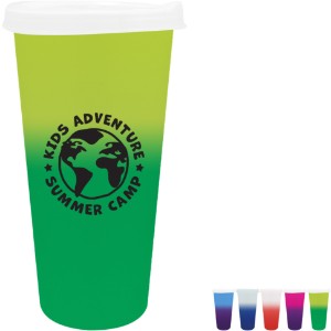 Mood Color Changing Cup w/ Lid, 26oz. - AK8439