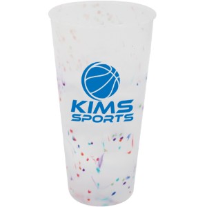 Rainbow Confetti Mood Color Changing Cup, 26oz. - AK8445