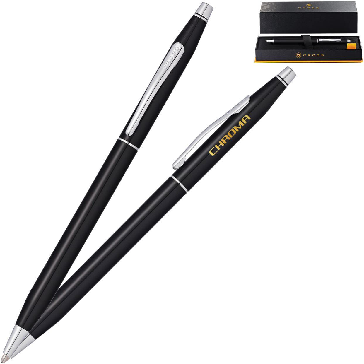 Product Photo 1 Cross® Classic Century Black Lacquer Ballpoint Pen