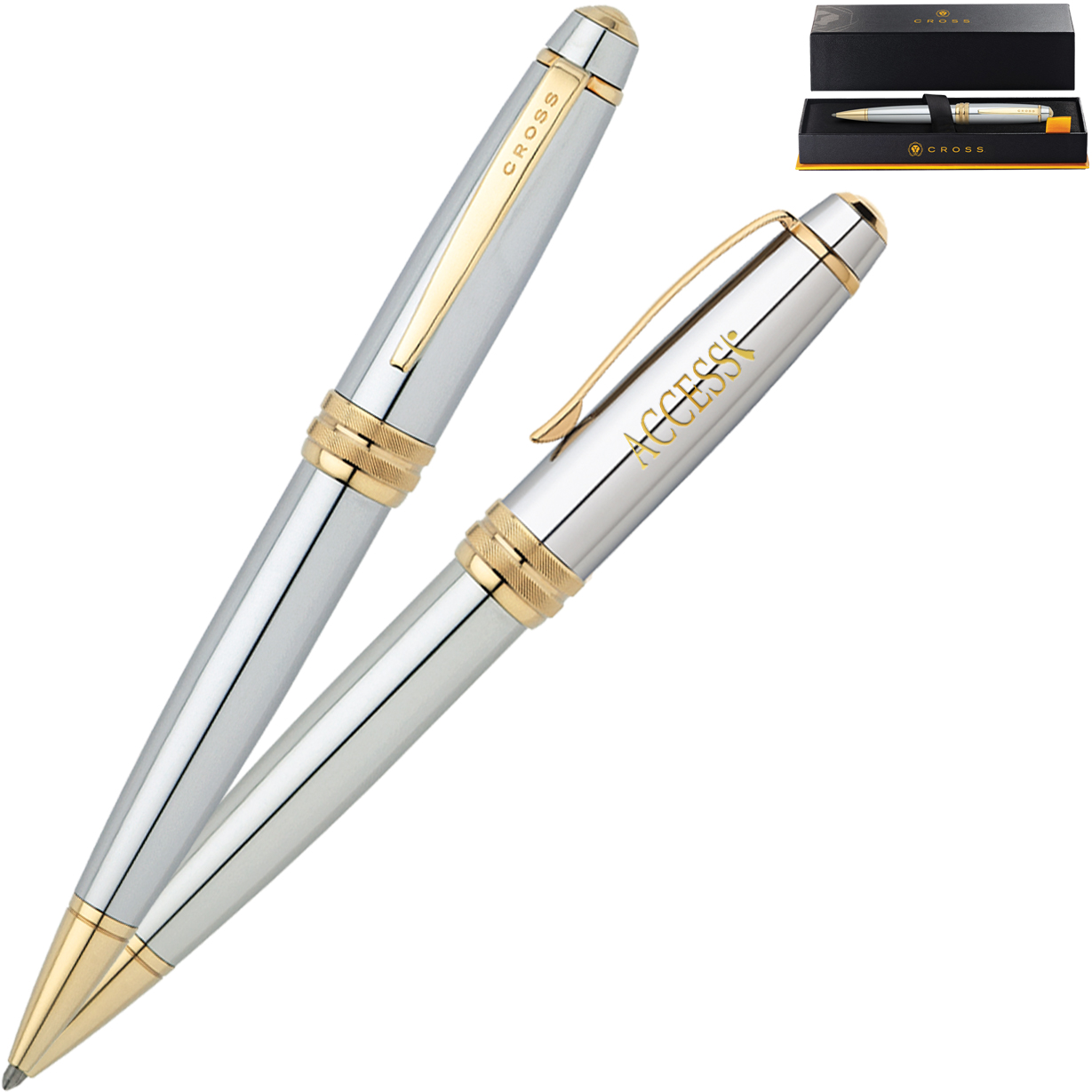 Product Photo 1 Cross® Bailey 23KT Gold Ballpoint Pen