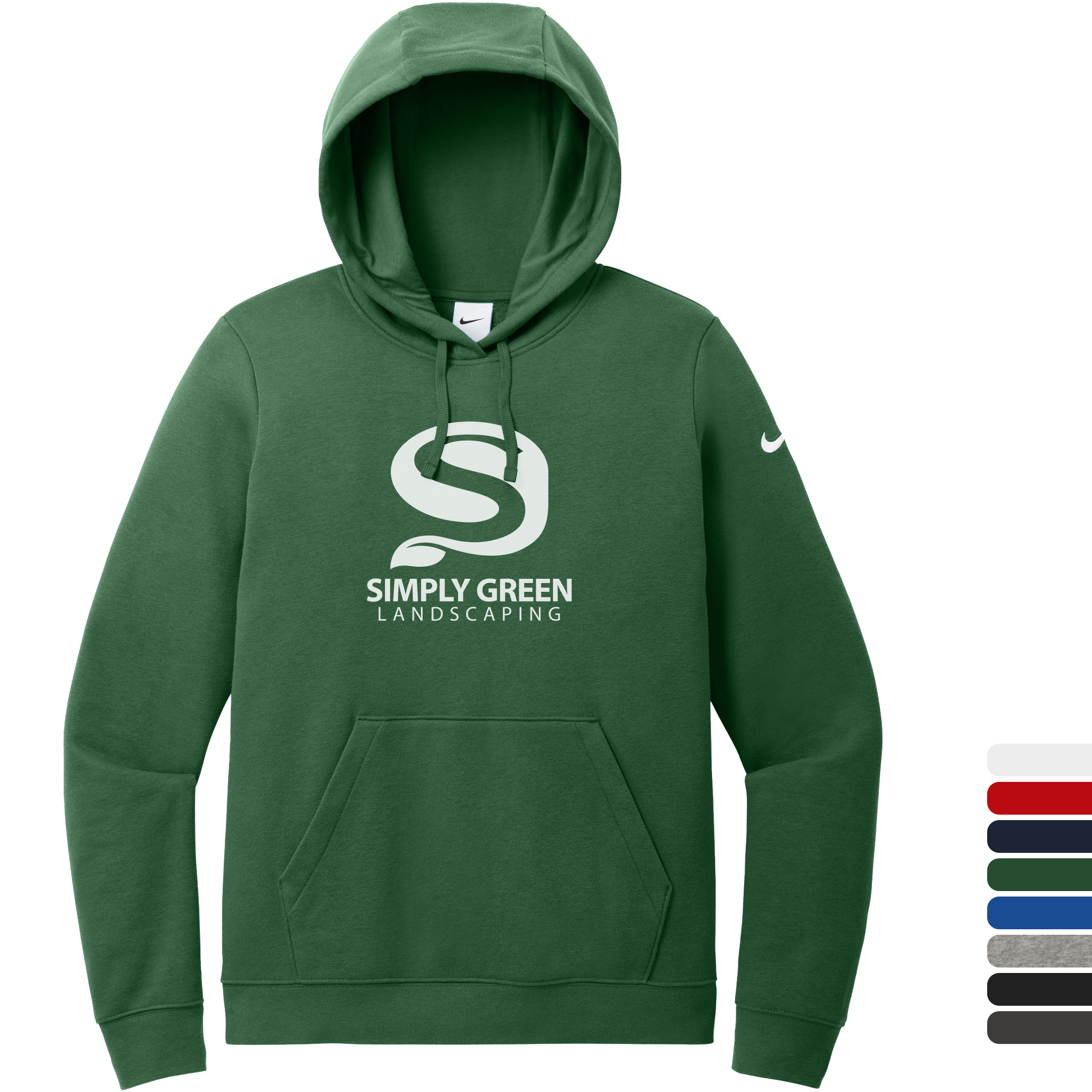 Product Photo 1 Nike® Club Fleece Sleeve Swoosh Ladies' Pullover Hoodie