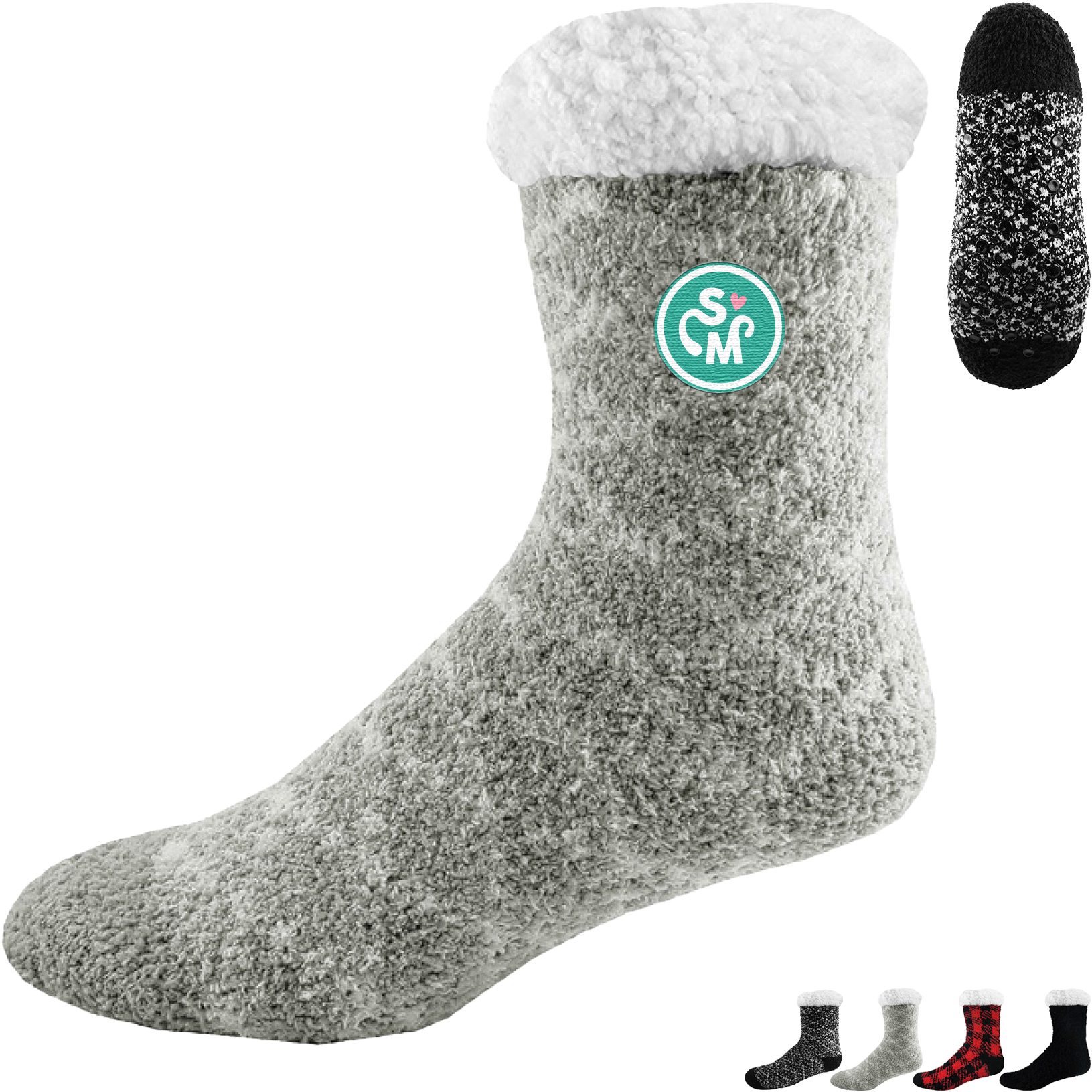 Product Photo 1 Sherpa Lined Fuzzy Feet Socks