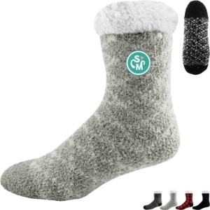 Sherpa Lined Fuzzy Feet Socks - SE1110