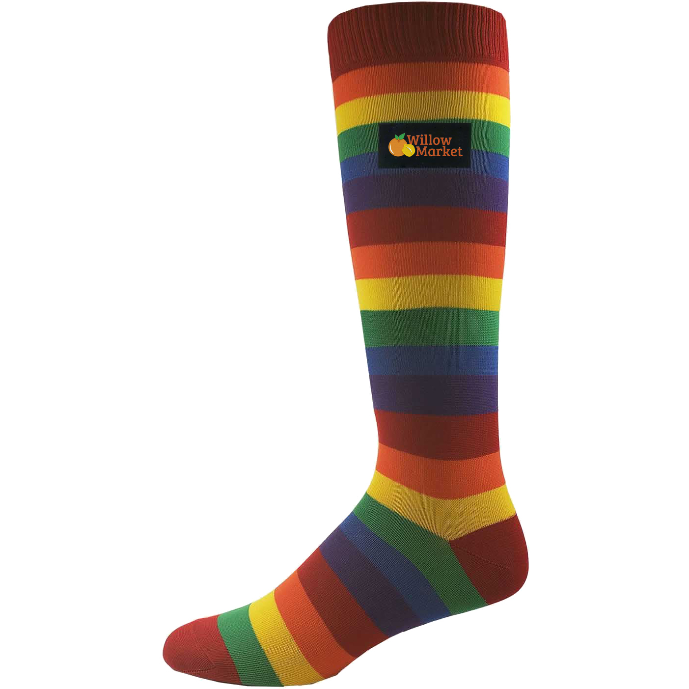 Product Photo 1 Rainbow Striped Dress Socks