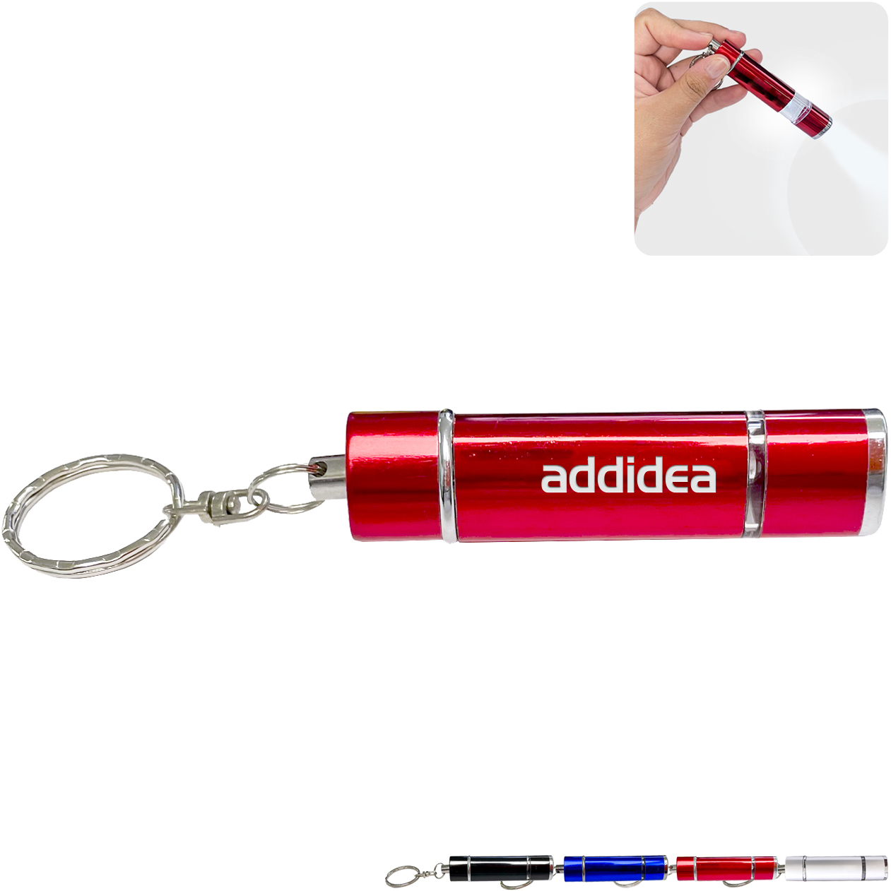 Product Photo 1 Triangular LED Flashlight Key Chain