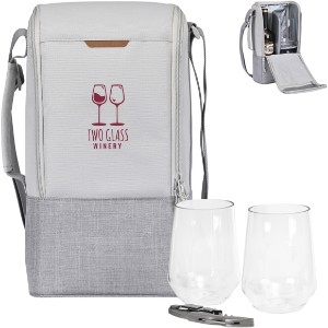 Parkview Insulated Wine-To-Go Carry Tote Set - GM1987