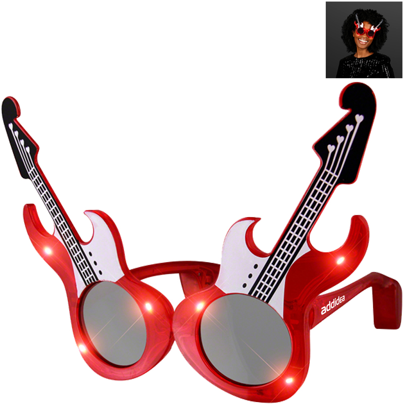 Product Photo 1 Guitar Light Up LED Sunglasses