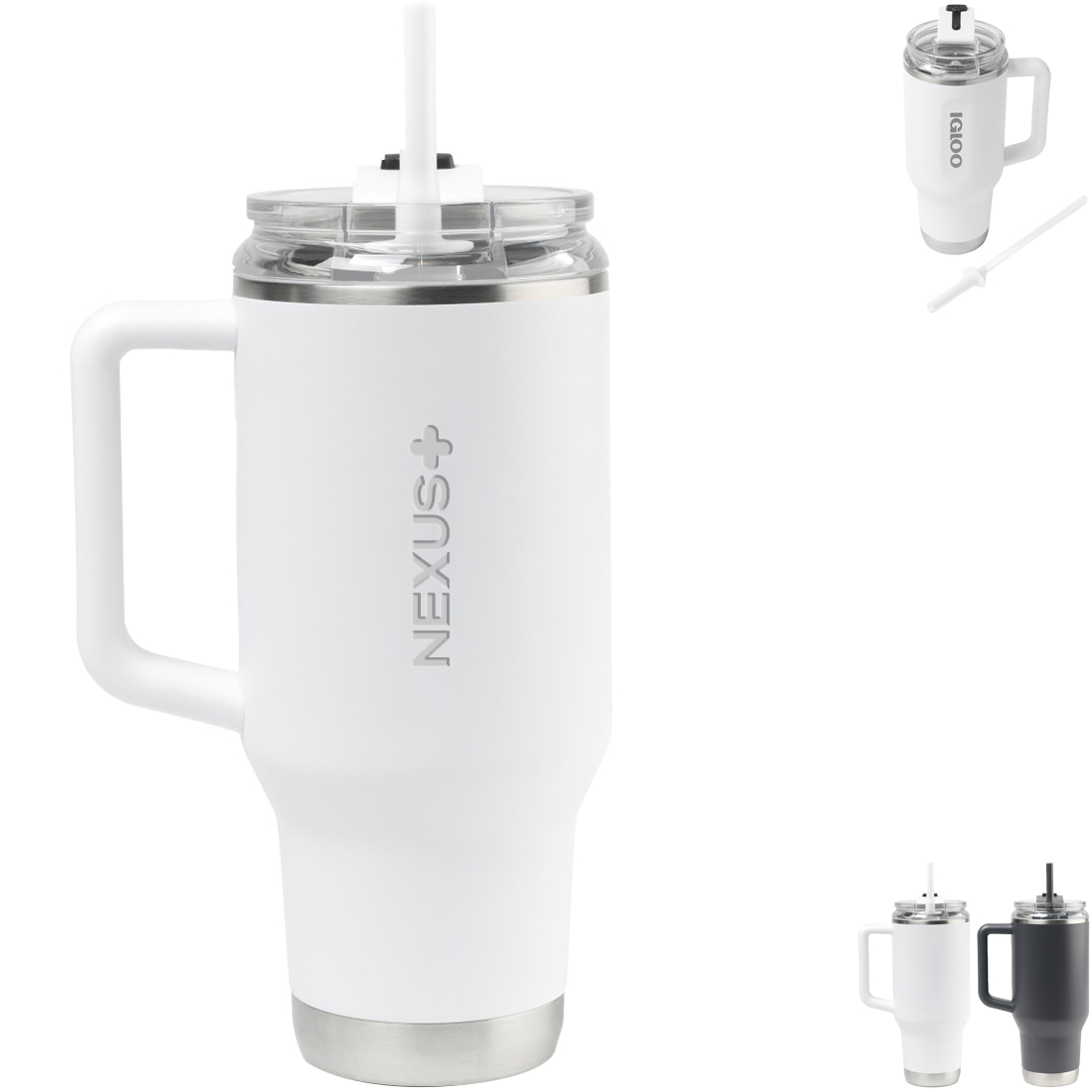 Product Photo 1 Igloo® Travel Recycled Stainless Steel Tumbler, 32oz.