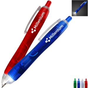 Click Action LED Light Tip Pen - AH1840