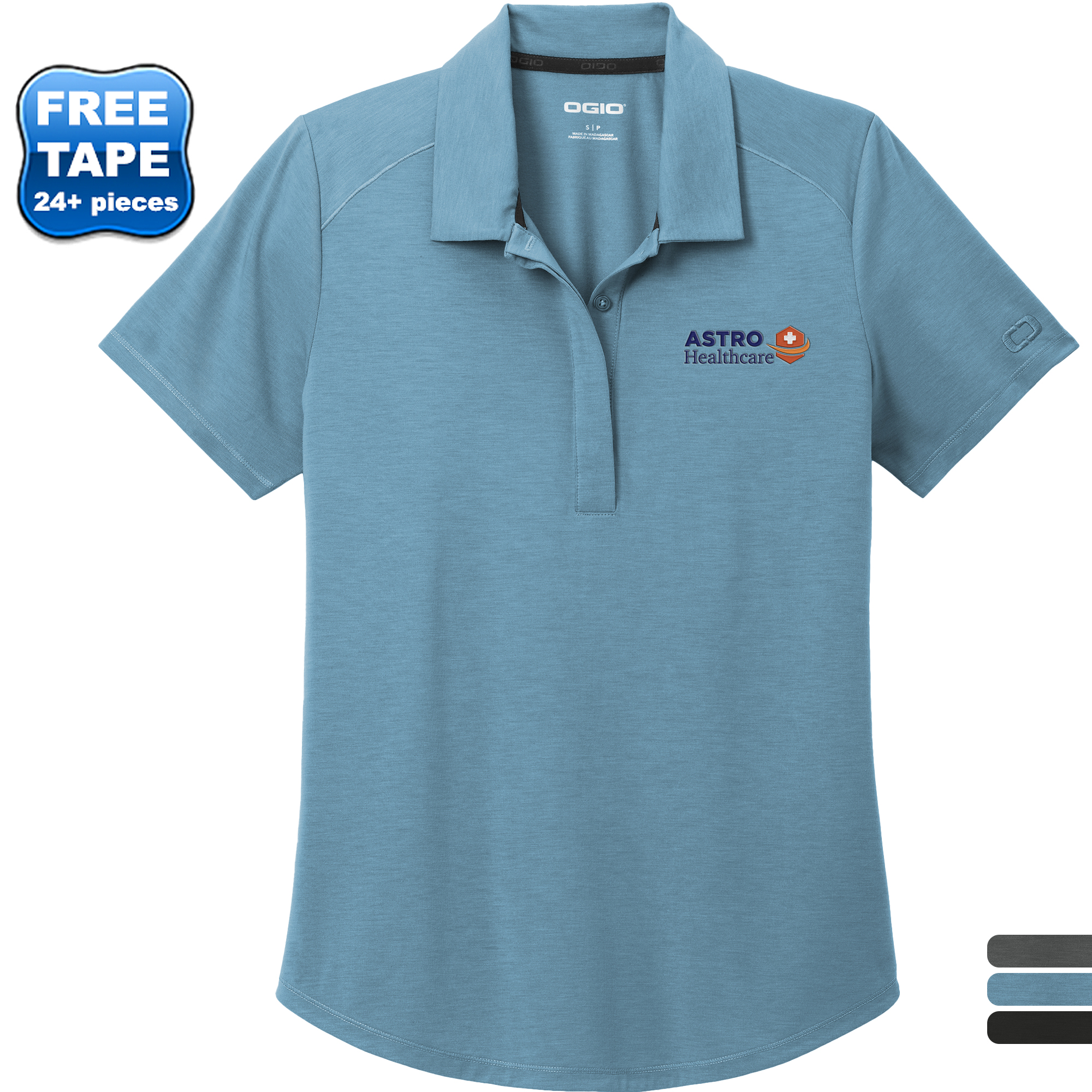 Product Photo 1 OGIO® Motion Tri-Blend Ladies' Performance Polo