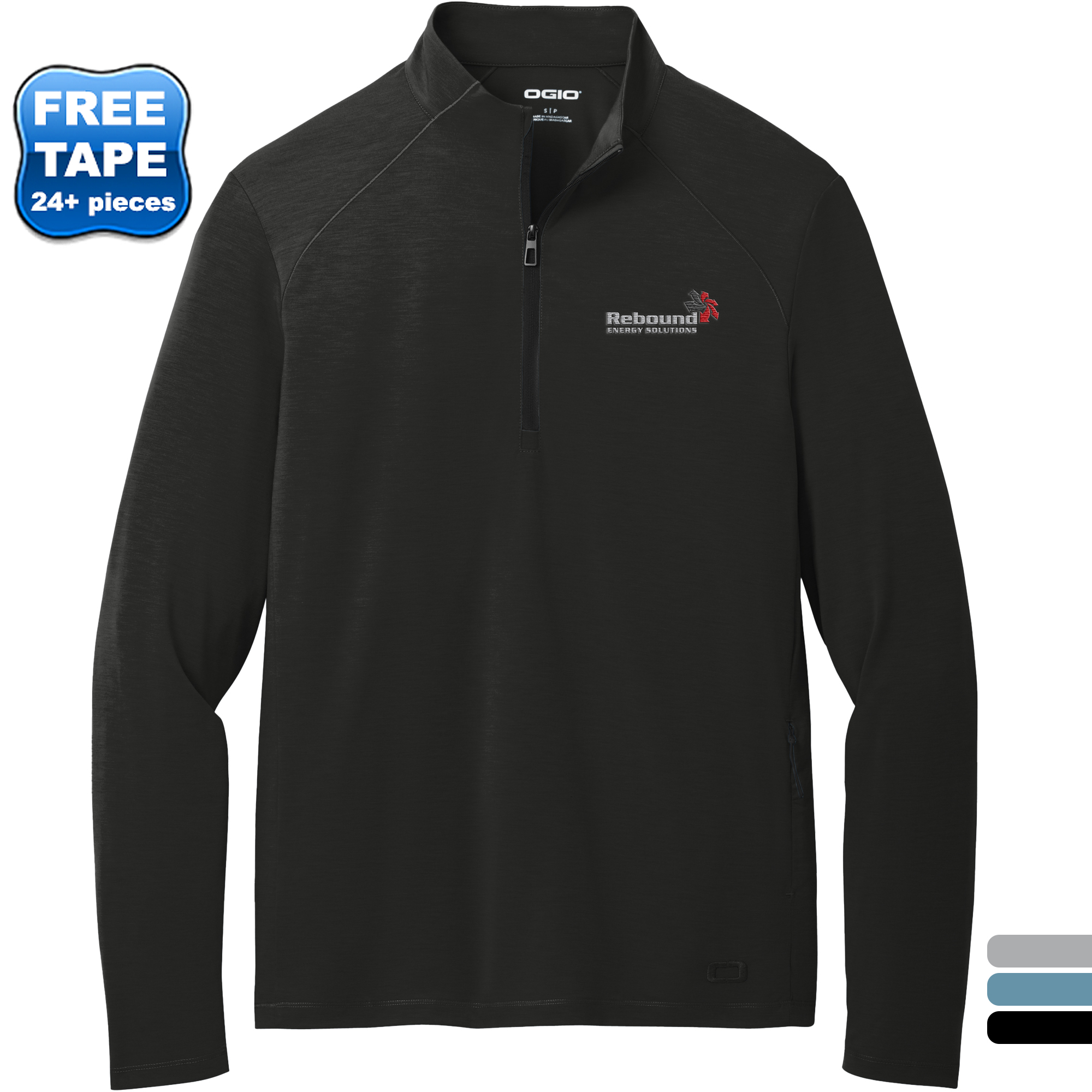 Product Photo 1 OGIO® Motion Tri-Blend Men's Performance 1/4-Zip