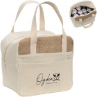 Photo 1 Savanna Jute & Recycled Cotton 8-Can Cooler Bag