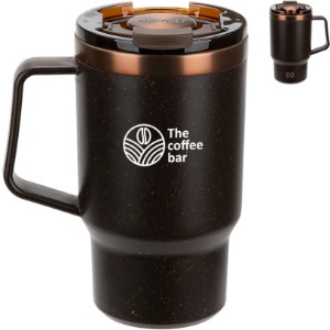 NAYAD® Cortado Coffee Grounds Recycled Polypropylene Mug, 16oz. - AR1552