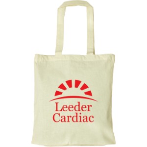 Medium Natural Cotton Tote Bag with Bottom Gusset - SB2553