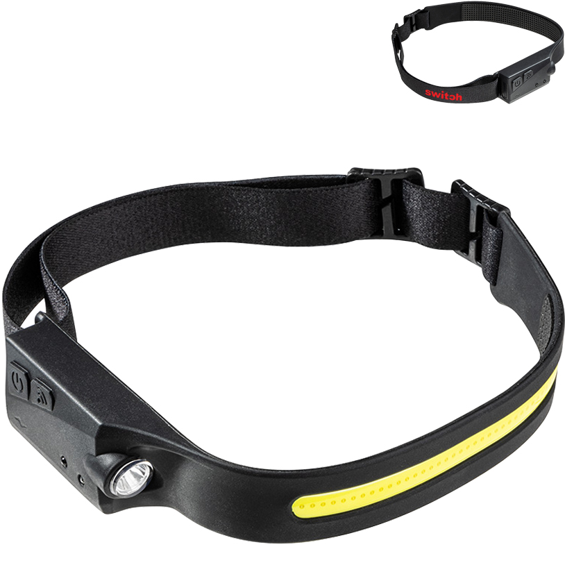 Product Photo 1 Comet 2-in-1 Rechargeable COB Lightbar & LED Headlamp w/ On/Off Sensor
