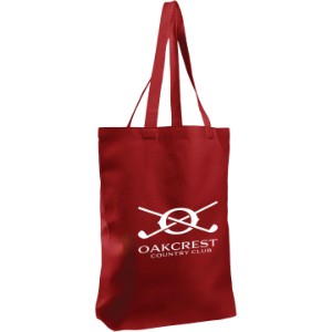 Promotional Red Tote bag with Bottom Gusset - SB2564