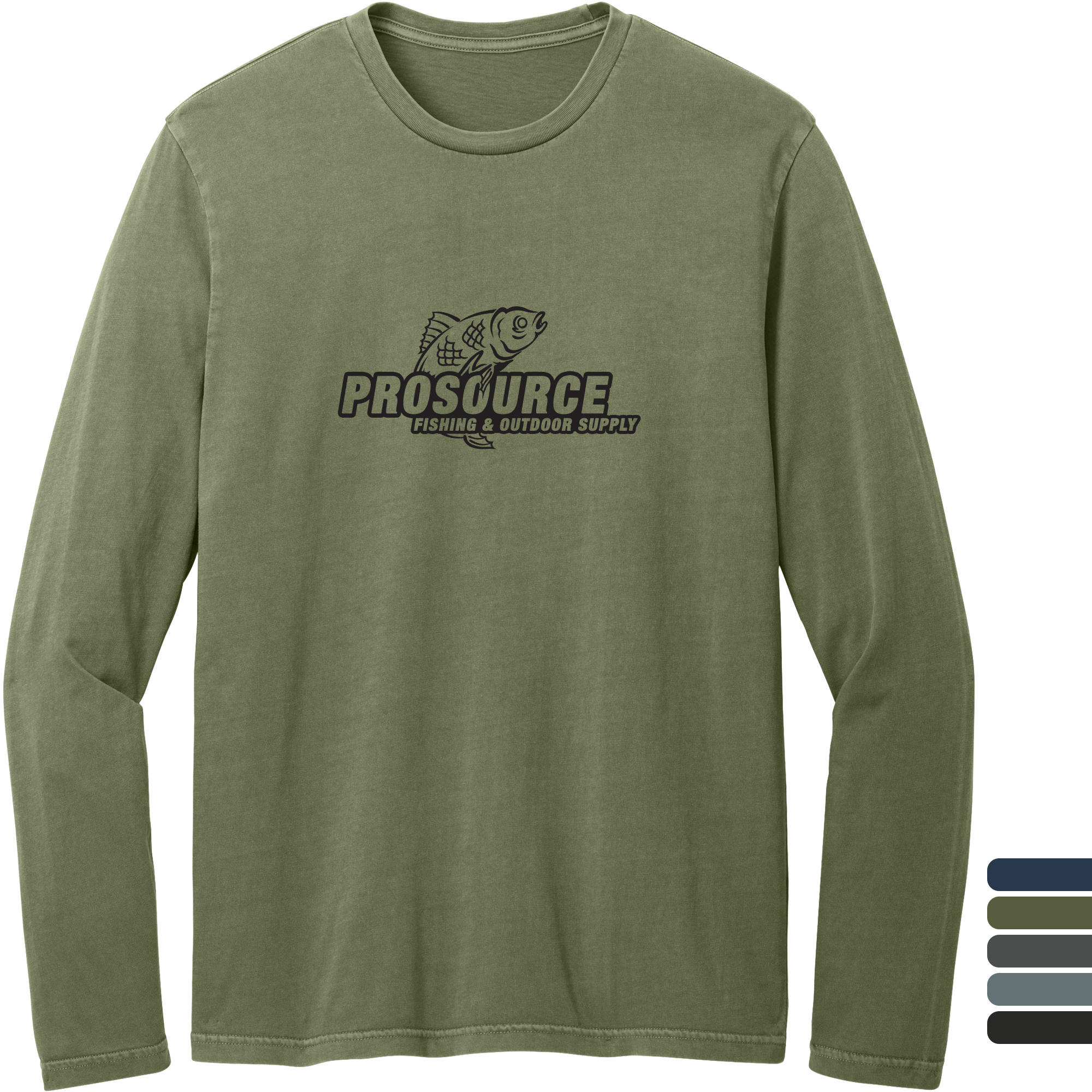 Product Photo 1 District® District Wash™ Cotton Long Sleeve Unisex Tee