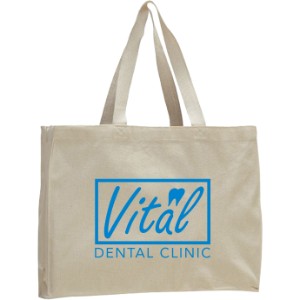 Natural Cotton Tote Go Bag - SB2575