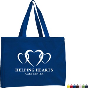 Colored Cotton Tote and Go Bag - SB2577