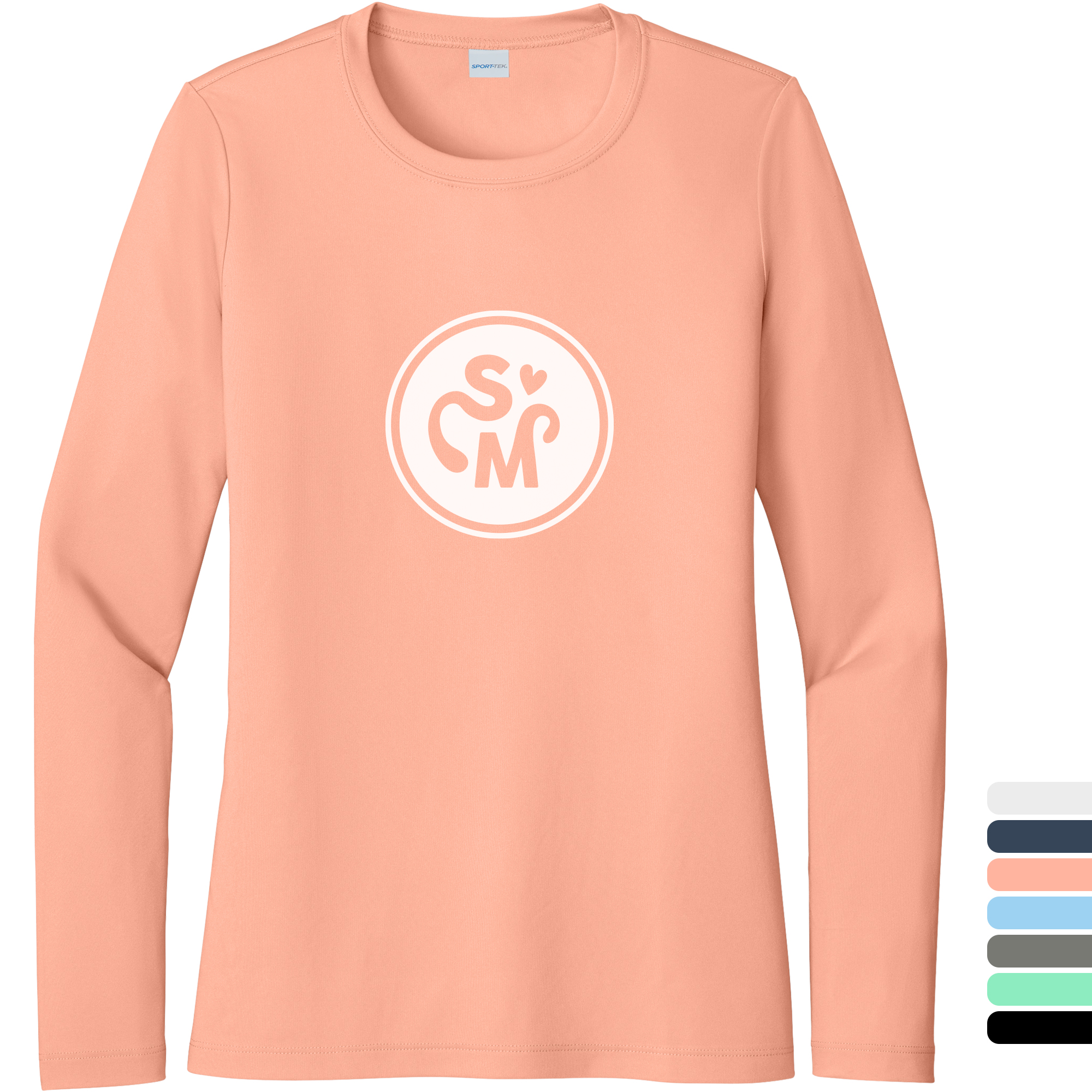 Product Photo 1 Sport-Tek® Posi-UV® Pro Poly Long Sleeve Ladies' Tee