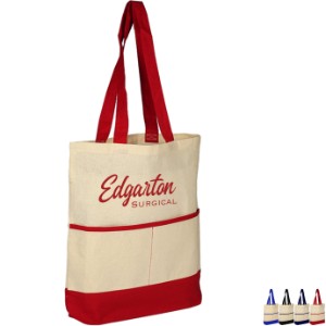 Colored Lightweight Accent Color Tote - SB2597
