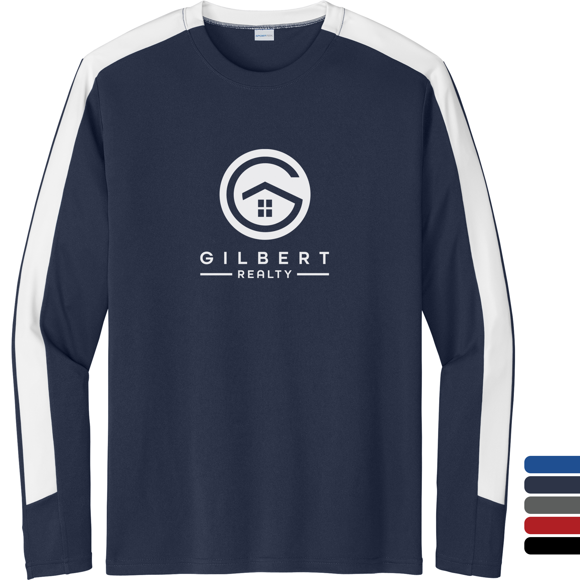 Product Photo 1 Sport-Tek® Competitor™ United Poly Long Sleeve Unisex Crew Tee