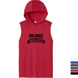 Sport-Tek® Competitor™ Poly Sleeveless Unisex Hoodie - WJ6902
