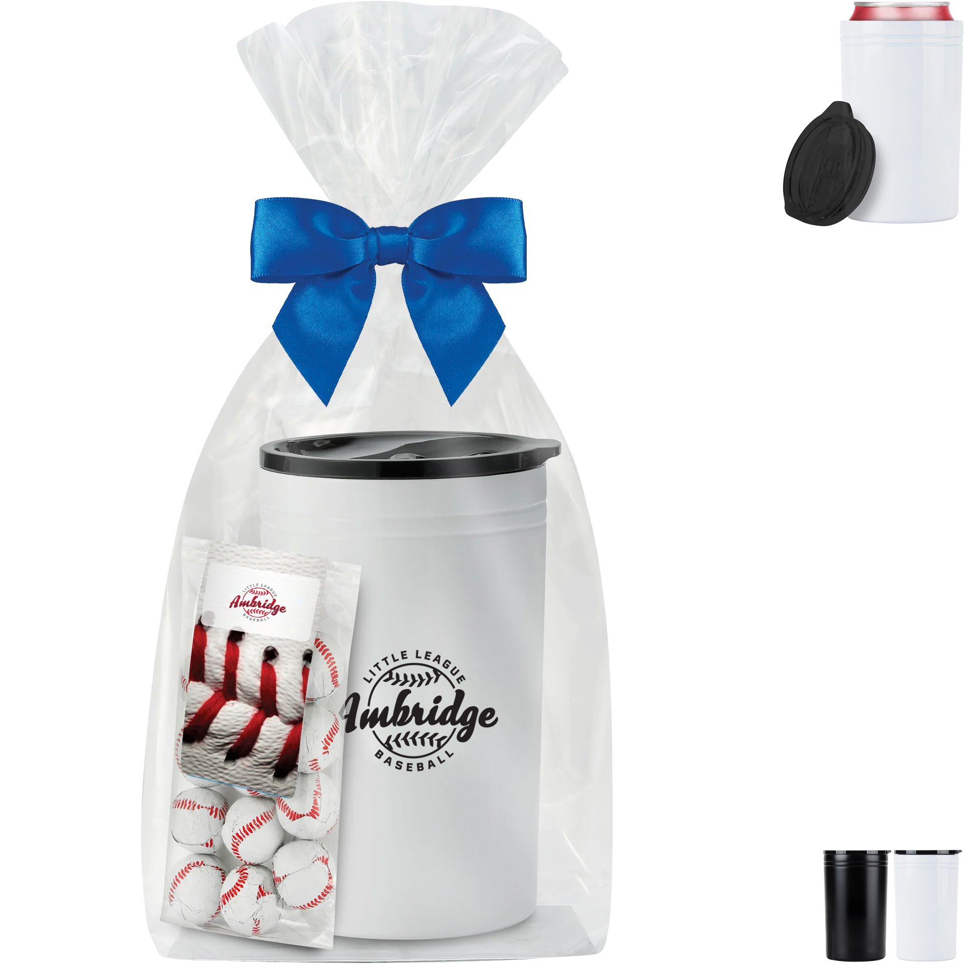 Product Photo 1 Chocolate Baseballs & Tumbler/Can Insulator Gift Set