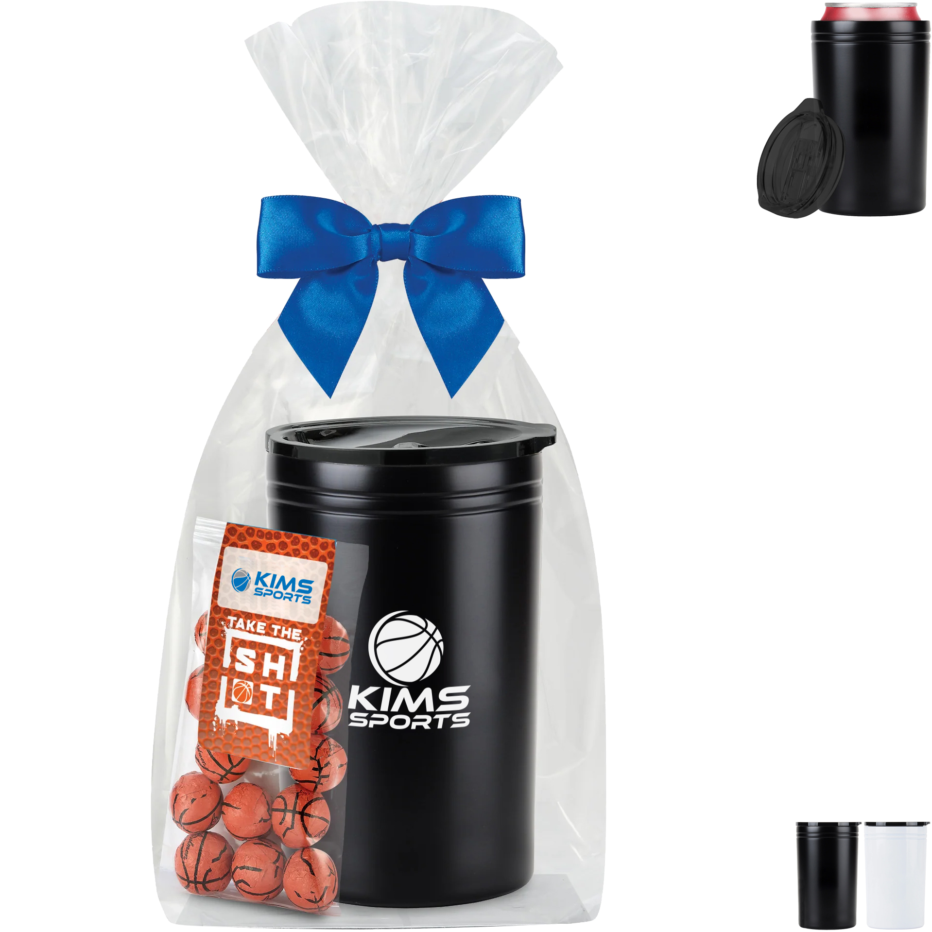 Product Photo 1 Chocolate Basketballs & Tumbler/Can Insulator Gift Set
