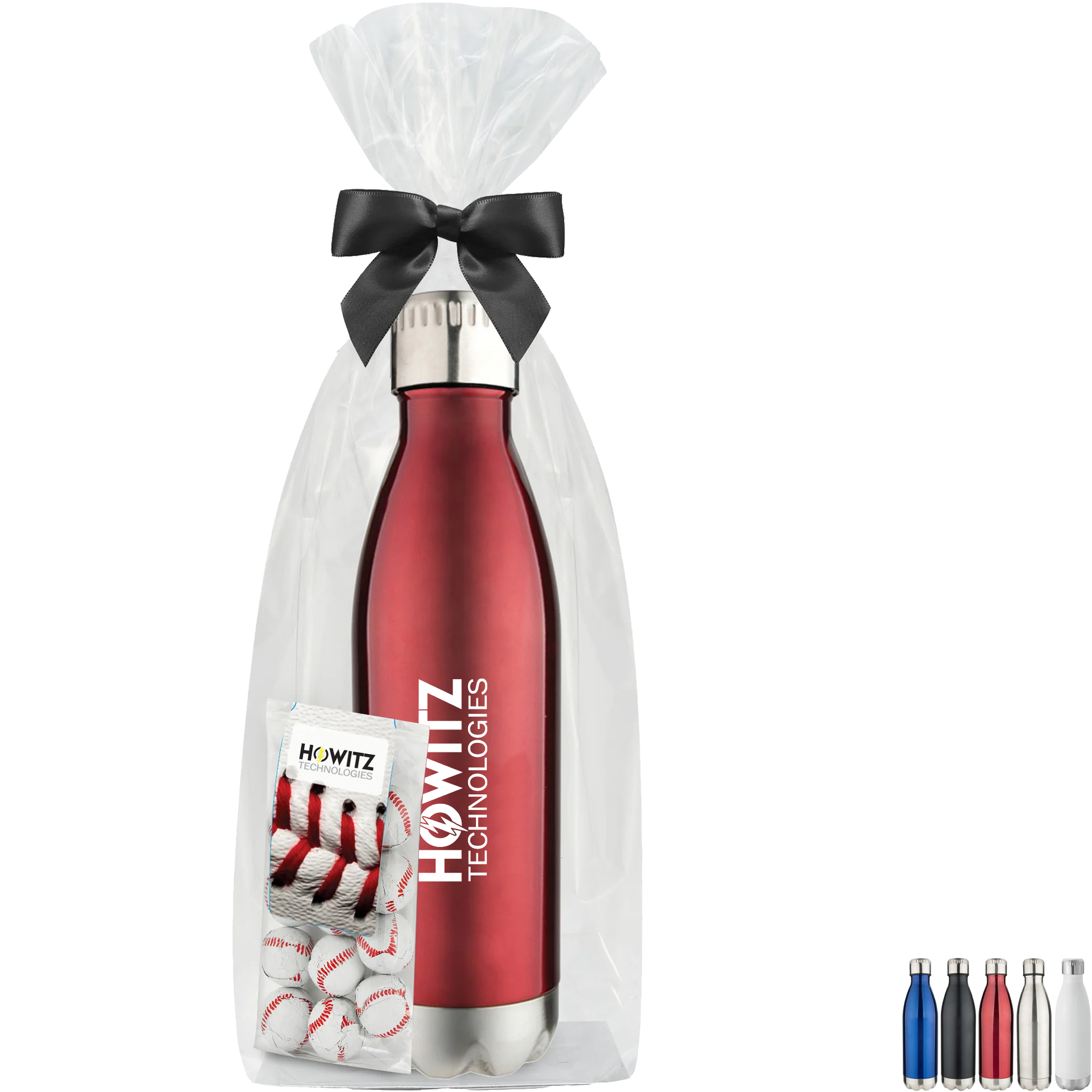 Product Photo 1 Chocolate Baseballs & Vacuum Insulated Bottle Gift Set