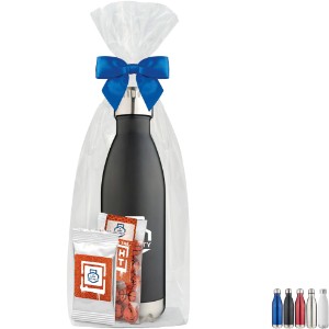 Chocolate Basketballs, Gatorade® Packet & Vacuum Insulated Bottle Gift Set - PV1125