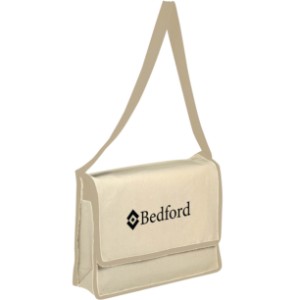 Canvas Natural Messenger Bag - SB2618