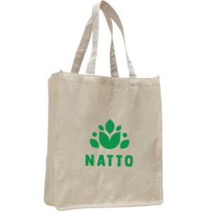 Large Cotton Natural Book/Tote Bag - SB2623