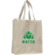 Large Cotton Natural Book/Tote Bag