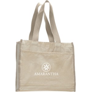 Natural Cotton Gusset Tote Bag - SB2633