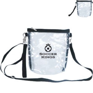 Clear PVC Cross Body Purse - ZR1475