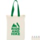 Cotton Canvas Grocery Bag with Colored Handles