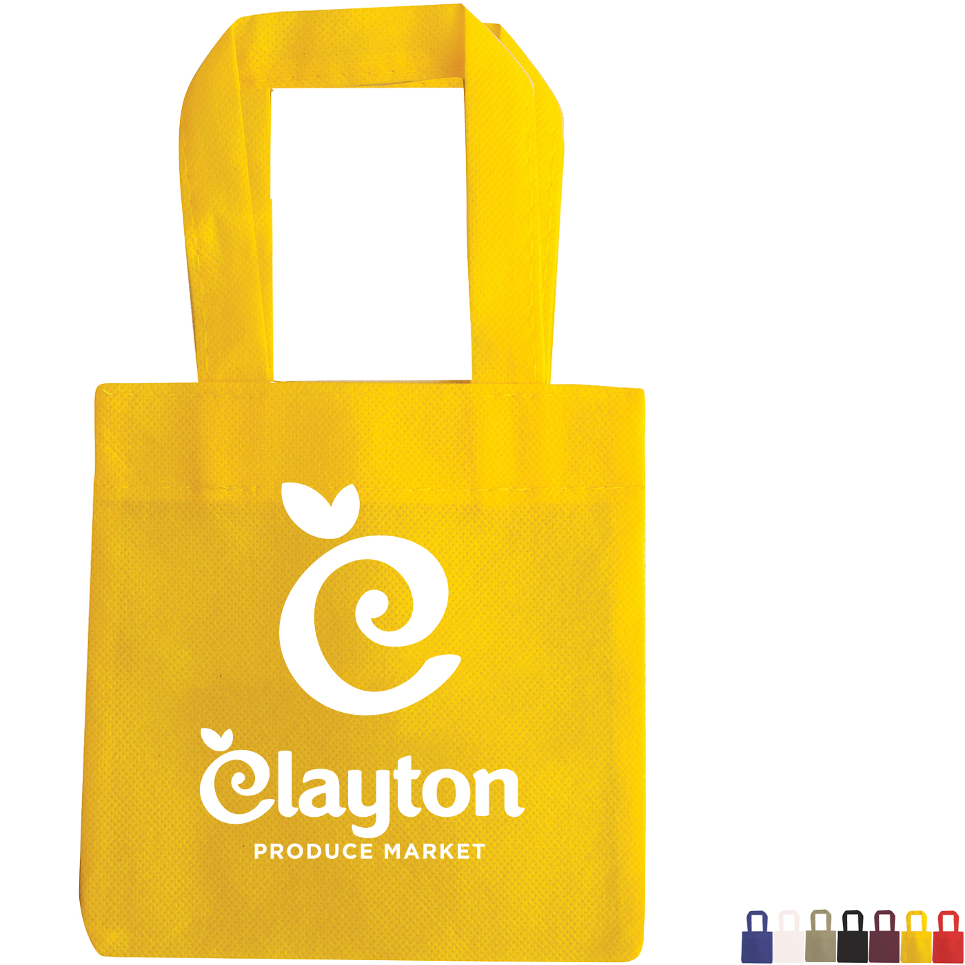 Product Photo 1 Mini Colored Non-Woven Tote Bag