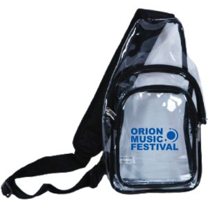 Clear PVC Mini Sling Backpack - ZR1485