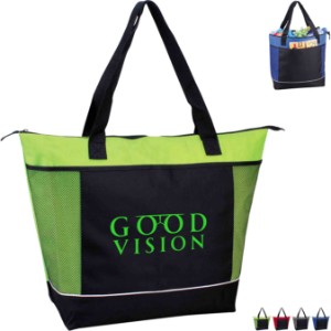 Jumbo Colored Cooler Tote Bag - SB2543