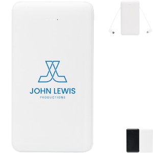 Power Bank w/ Integrated Cables, 10000mAh - HT6409