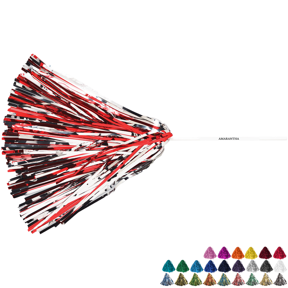 Product Photo 1 Metallic Straw Handle Pom, 10"