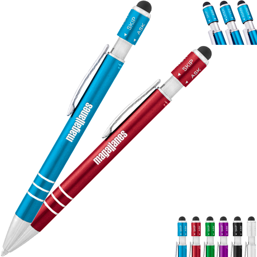Product Photo 1 Recycled Aluminum Spin Game Top Stylus Pen