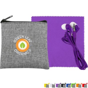 Recycled Ear Bud & Cloth Set - AL8401