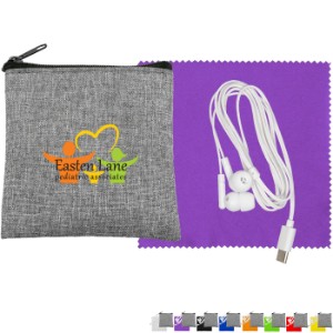 Recycled Cloth & Type C Earbud - AL8403