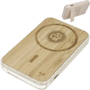 EarthTrendz™ Magnetic Wireless Power Bank, 5000mAh - ST9226